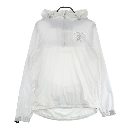 RUSSELUNO ラッセルノ フード付 ハーフジップブルゾン ホワイト