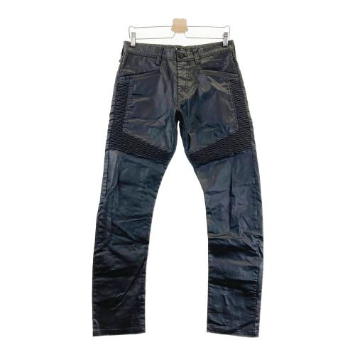 OAKLEY オークリー ストレッチパンツ スカル刺繍 総柄 ブラック系