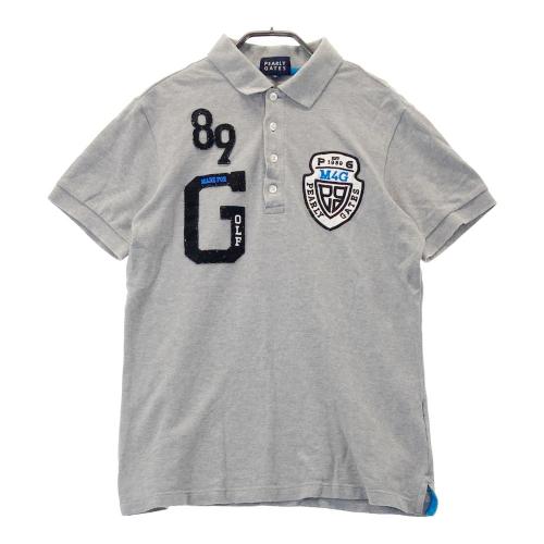PEARLY GATES パーリーゲイツ 半袖ポロシャツ グレー系 サイズ