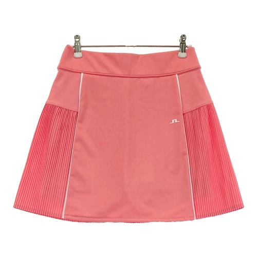 J.LINDEBERG ピンクスカート サイズ40【М】 J.LINDEBERG ジェイリンドバーグ インナー付ストレッチプリーツ