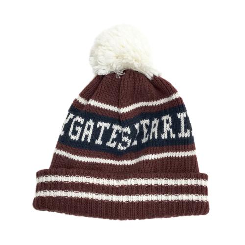 PEARLY GATES パーリーゲイツ ニット帽 ブルー系 ランク：B 【中古