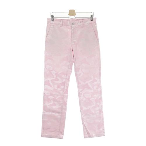 【タグ付 22SS】マークアンドロナ モックネック Tシャツ カモフラ ラメ M MARK&LONA マークアンドロナ モックネック半袖Tシャツ カモフラ柄