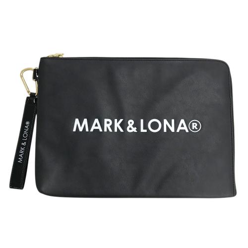 マークアンドロナ　クラッチポーチバック　イエローブラック マークアンドロナ クラッチポーチバック イエローブラック