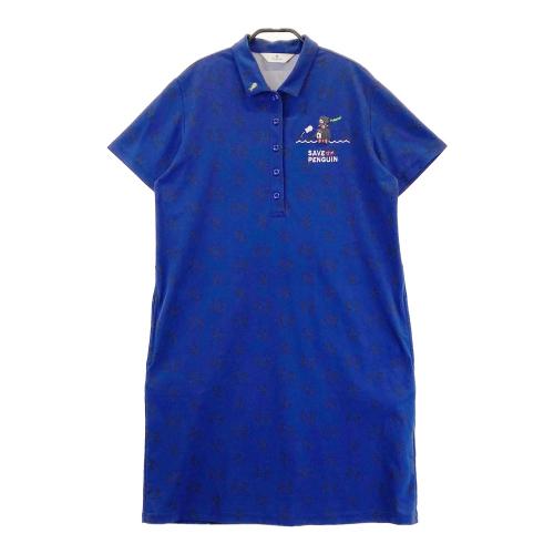 MUNSING WEAR マンシングウェア MGWLJJ02SB 半袖ポロワンピース