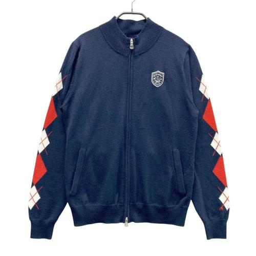 CALLAWAY キャロウェイ ニット ジップジャケット ネイビー系 サイズ：M