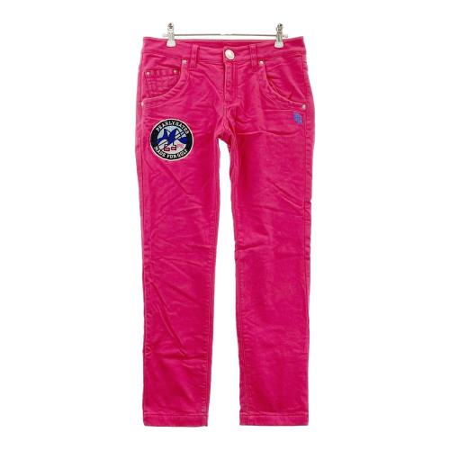 PEARLY GATES パーリーゲイツ 裏起毛 ストレッチパンツ オレンジ系