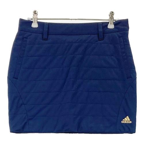 ADIDAS GOLF アディダスゴルフ 中綿スカート 千鳥柄 ネイビー系 サイズ