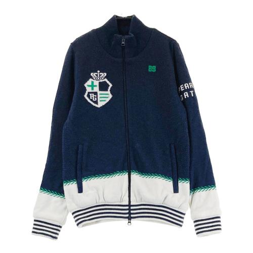 CALLAWAY キャロウェイ 裏地付きニットジャケットLsizeゴルフウェア CALLAWAY キャロウェイ ウール混 ニットジップジャケット 裏地付