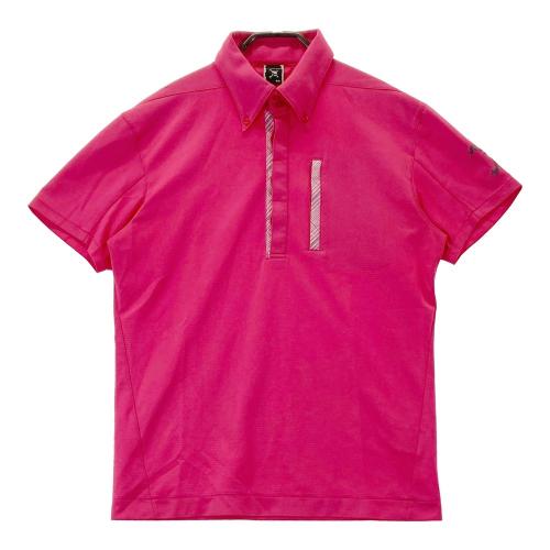 OAKLEY オークリー 434181JP 半袖ポロシャツ スカル刺繍 ピンク系