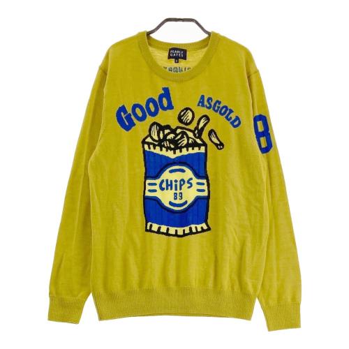 PEARLY GATES フルジップセーター サイズ5 イエロー PEARLY GATES フルジップセーター サイズ5 イエロー パーリー