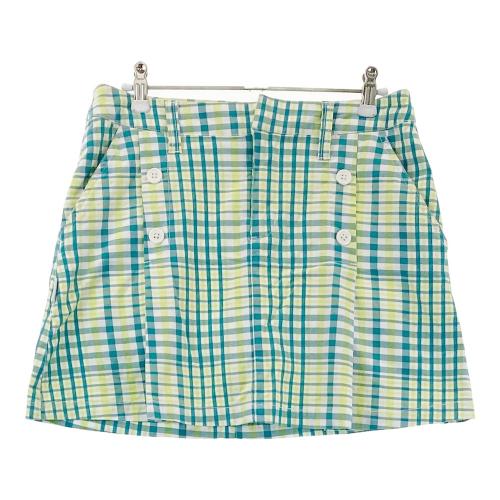 JACK BUNNY ジャックバニー インナー付 スカート チェック柄 グリーン