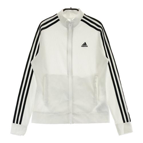 ADIDAS GOLF アディダスゴルフ ジップ ジャケット メッシュ ホワイト系