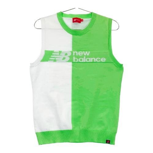 NEW BALANCE GOLF ニューバランス ニット ベスト グリーン系 サイズ：1