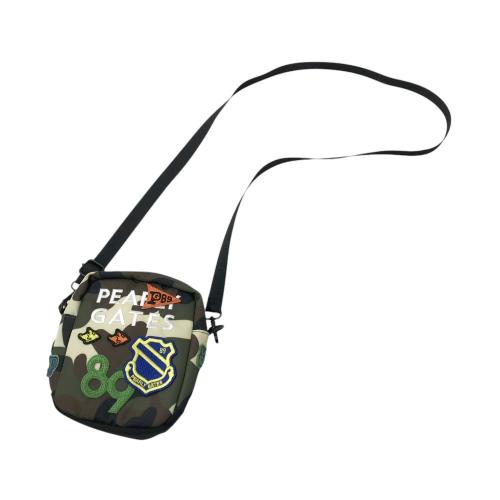 【美品】PEARLY GATES カモフラ柄 ファーポーチ 美品】PEARLY GATES カモフラ柄 ファーポーチ 美品】PEARLY