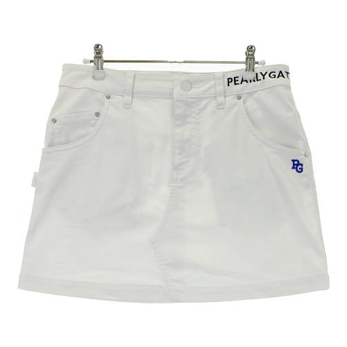 PEARLY GATES パーリーゲイツ ストレッチスカート ホワイト系