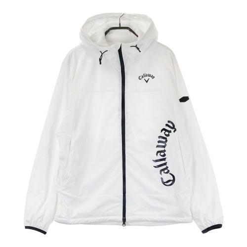 Callaway メンズジャケット L ホワイト CALLAWAY キャロウェイ ジップジャケット ホワイト系 LL ゴルフウェア