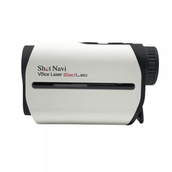 ショットナビ　ボイスレーザーレッドレオ　白　中古 SHOT NAVI ショットナビ Voice Laser Red Leo レーザー距離計測