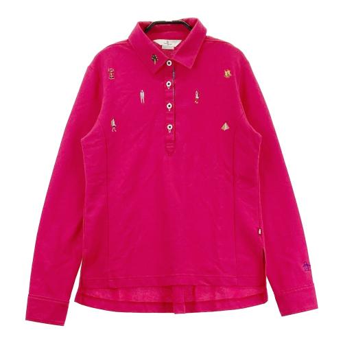 MUNSING WEAR マンシングウェア JWLK109 長袖ポロシャツ 刺繍総