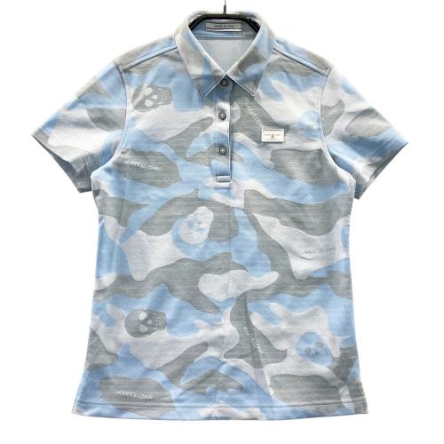 MARK&LONA マークアンドロナ 半袖ポロシャツ 迷彩柄 カモフラ