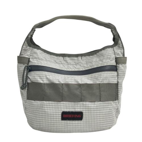 ブリーフィング　未使用品　カートバック BRIEFING GOLF ブリーフィング カートバッグ グレー系 ランク：B