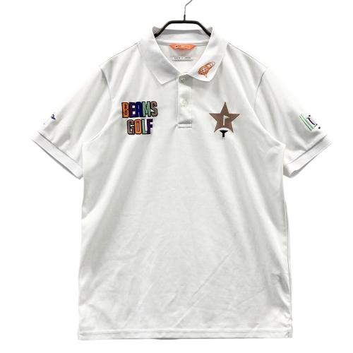 BEAMS GOLF ビームスゴルフ 半袖ポロシャツ ホワイト系 サイズ：M