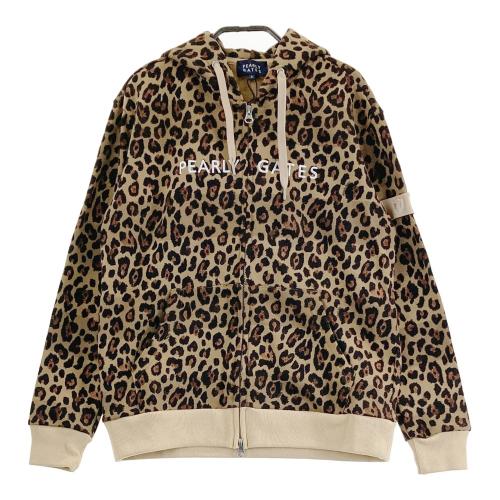 PEARLY GATES パーリーゲイツ 055-2262004 ジップパーカー レオパード