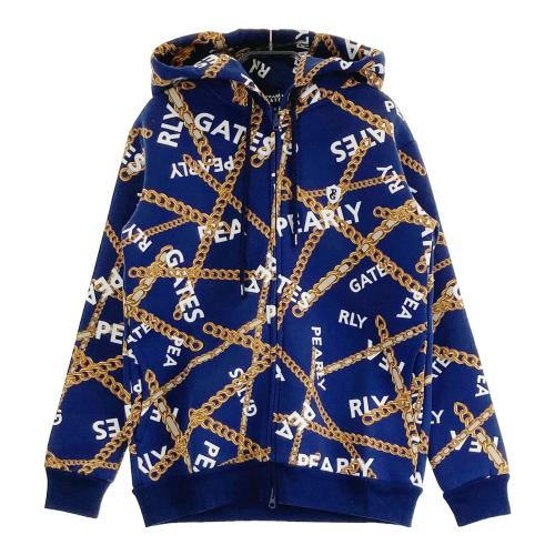 PEARLY GATES パーリーゲイツ 055-2262006 ジップパーカー チェーン柄