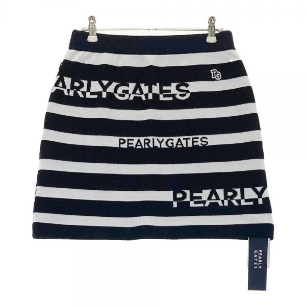 即購入OK 新品 パーリーゲイツ ゴルフ スカート ボーダー 1 ベージュ 白 即購入OK 新品 パーリーゲイツ ゴルフ スカート ボーダー 1