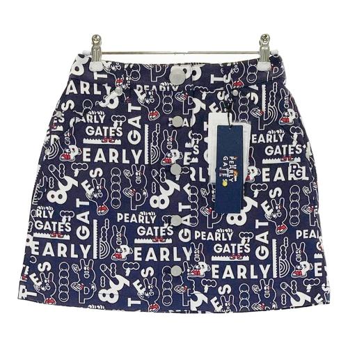 サイズ：0 PEARLY GATES パーリーゲイツ 055-2234120 ストレッチスカート ドット柄 グレー系 [240101745847] ゴルフウェア レディース ストスト PEARLY GATES パーリーゲイツ 055-2234120 ストレッチスカート ドット