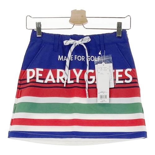 パーリーゲイツ❣️さらさらドビースーパーストレッチボーダースカート 新品正規品 パーリーゲイツ❣️さらさらドビースーパーストレッチボーダー