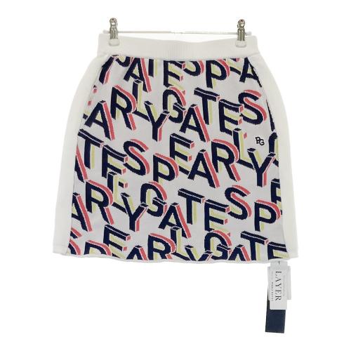 PEARLY GATES パーリーゲイツ 055-2234124 ニットスカート ロゴ