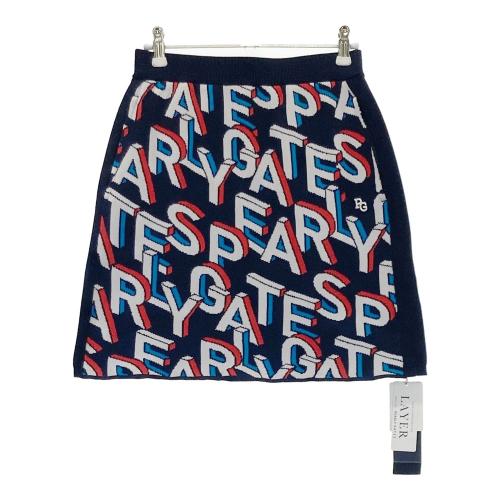 PEARLY GATES パーリーゲイツ 055-2234124 ニットスカート ロゴ