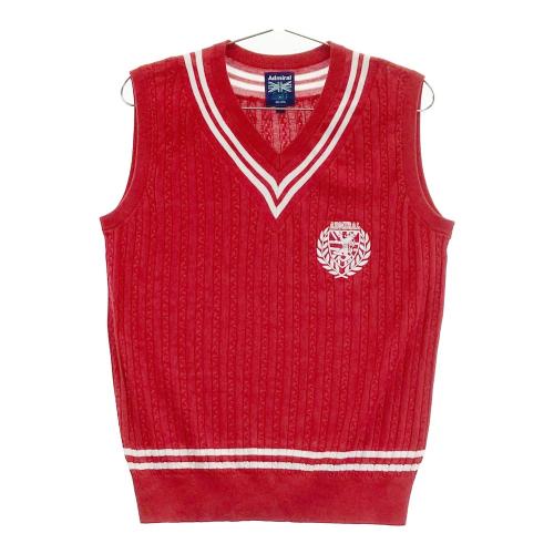 ADMIRAL アドミラル 半袖ポロシャツ レッド系 サイズ：L ランク：A