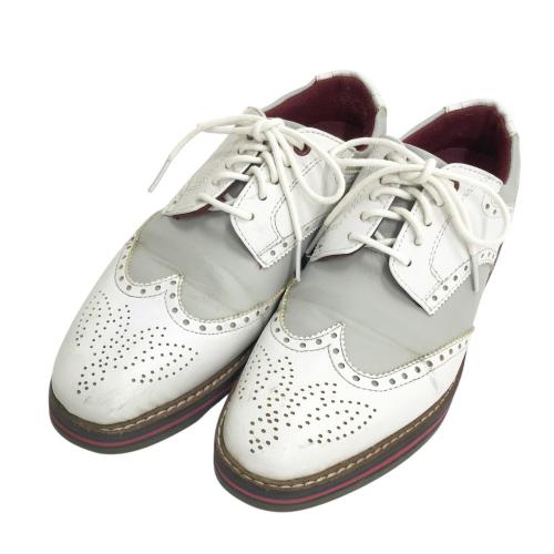 DUCA DEL COSMAデュカデルコスマゴルフシューズ２３㎝新品未使用品 DUCA DEL COSMA デュカ デル コスマ ゴルフシューズ ホワイト系 サイズ