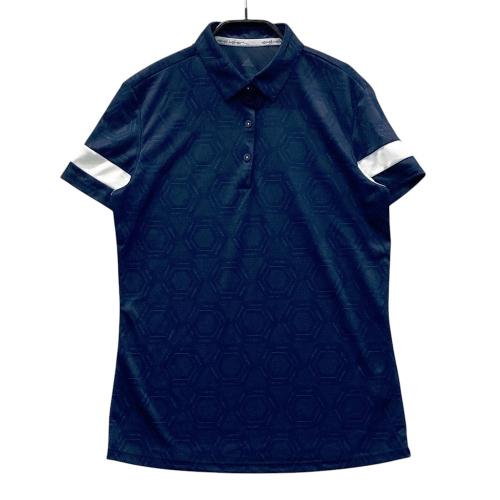 ADIDAS GOLF アディダスゴルフ AF8242 半袖ポロシャツ ネイビー系