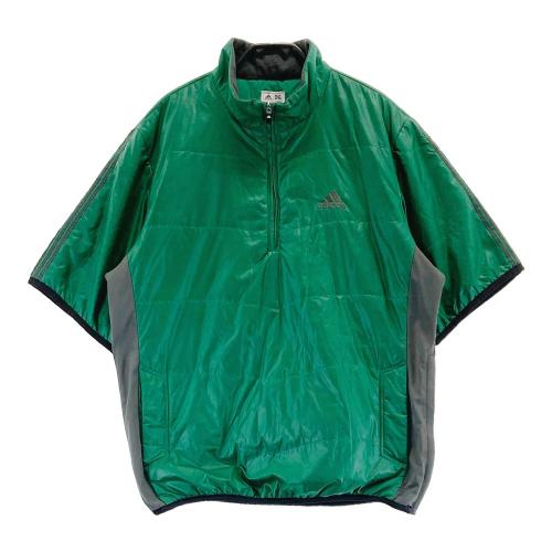 ADIDAS GOLF アディダスゴルフ 半袖ダウンブルゾン ブラック系 サイズ