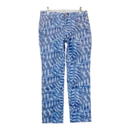 マークアンドロナ 【 MARK & LONA 】ロングパンツ 50 XL MARK&LONA マークアンドロナ パンツ 白 サイド立体ロゴ メンズ