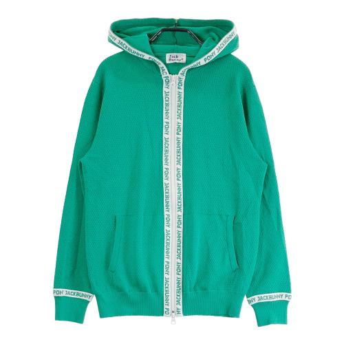 JACK BUNNY ジャックバニー ニットパーカー グリーン系 サイズ