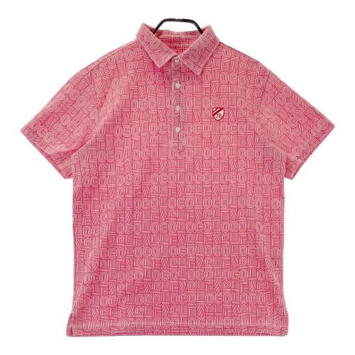 JACK BUNNY ジャックバニー 半袖ポロシャツ レッド系 サイズ：4 ランク