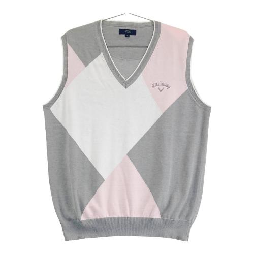 CALLAWAY キャロウェイ ニットベスト グレー系 サイズ：LL