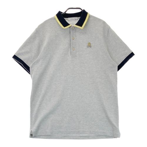 MARK & LONA ゴルフポロシャツ グレー MARK&LONA マークアンドロナ 半袖ポロシャツ グレー系 サイズ：XL