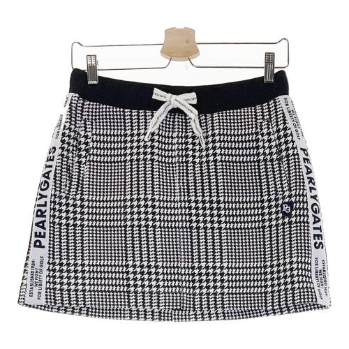 【新品タグ付き】PEARLY GATES スカート レディース PEARLY GATES パーリーゲイツ スカート 千鳥総柄 ブラック系