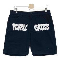 新品未使用タグ付き　PEARLY GATES ショートパンツ　サイズM PEARLY GATES（パーリー ゲイツ）ショートパンツ 黒 サイズ:4(M