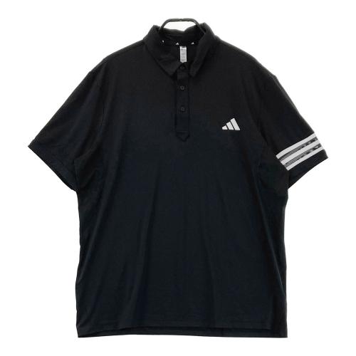 ADIDAS GOLF アディダスゴルフ 半袖ポロシャツ ブラック系 サイズ：3XL
