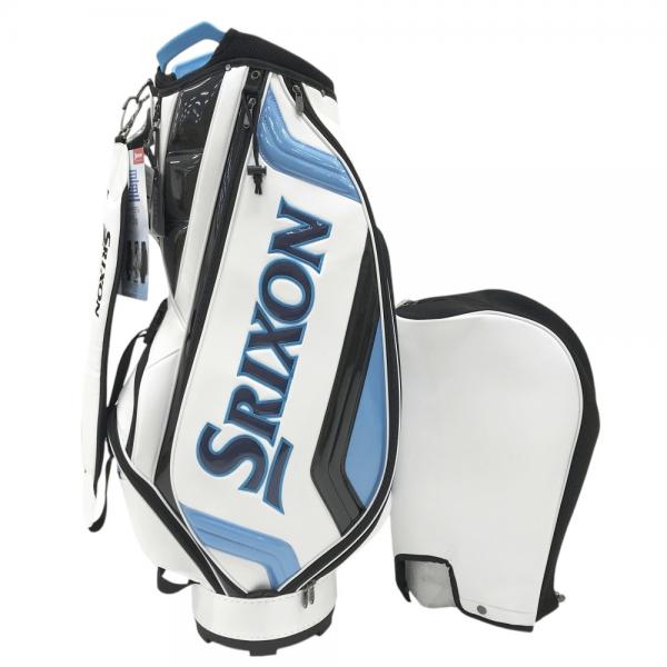 Srixon キャディバッグ ホワイト/イエロー GGC-S166 新品　未使用 SRIXON スリクソン ゴルフ キャディバッグ GGC-S166 : カスカワ