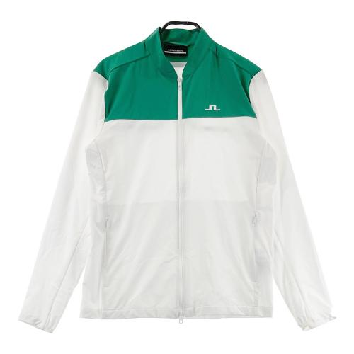 J.LINDEBERG ジェイリンドバーグ ニットジップジャケット 総柄