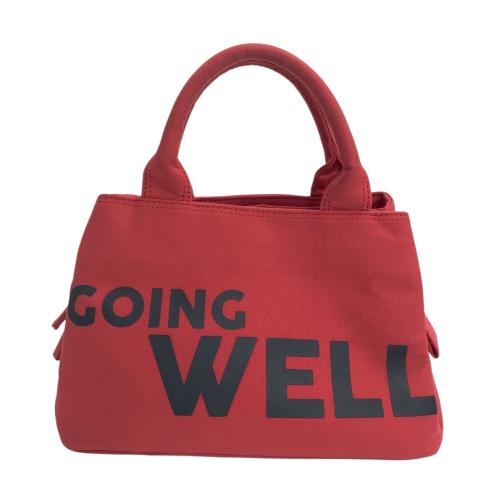 JACK BUNNY ジャックバニー ロッカー トートバッグ 国旗 総柄 レッド系