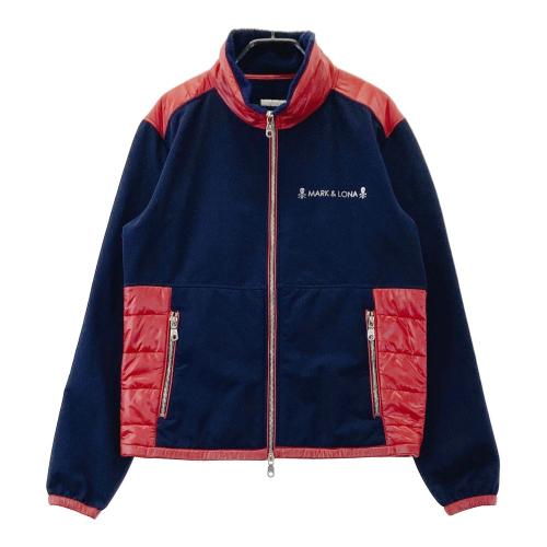 MARK&LONA マークアンドロナ 中綿切替 ジップジャケット 裏フリース