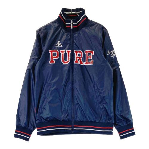 LE COQ GOLF ルコックゴルフ フード付 2WAY ジップジャケット ネイビー