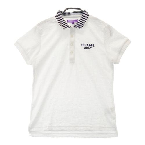 BEAMS GOLF ビームスゴルフ 長袖ポロシャツ ホワイト系 サイズ BEAMS GOLF ビームスゴルフ 長袖ポロシャツ ホワイト系 サイズ